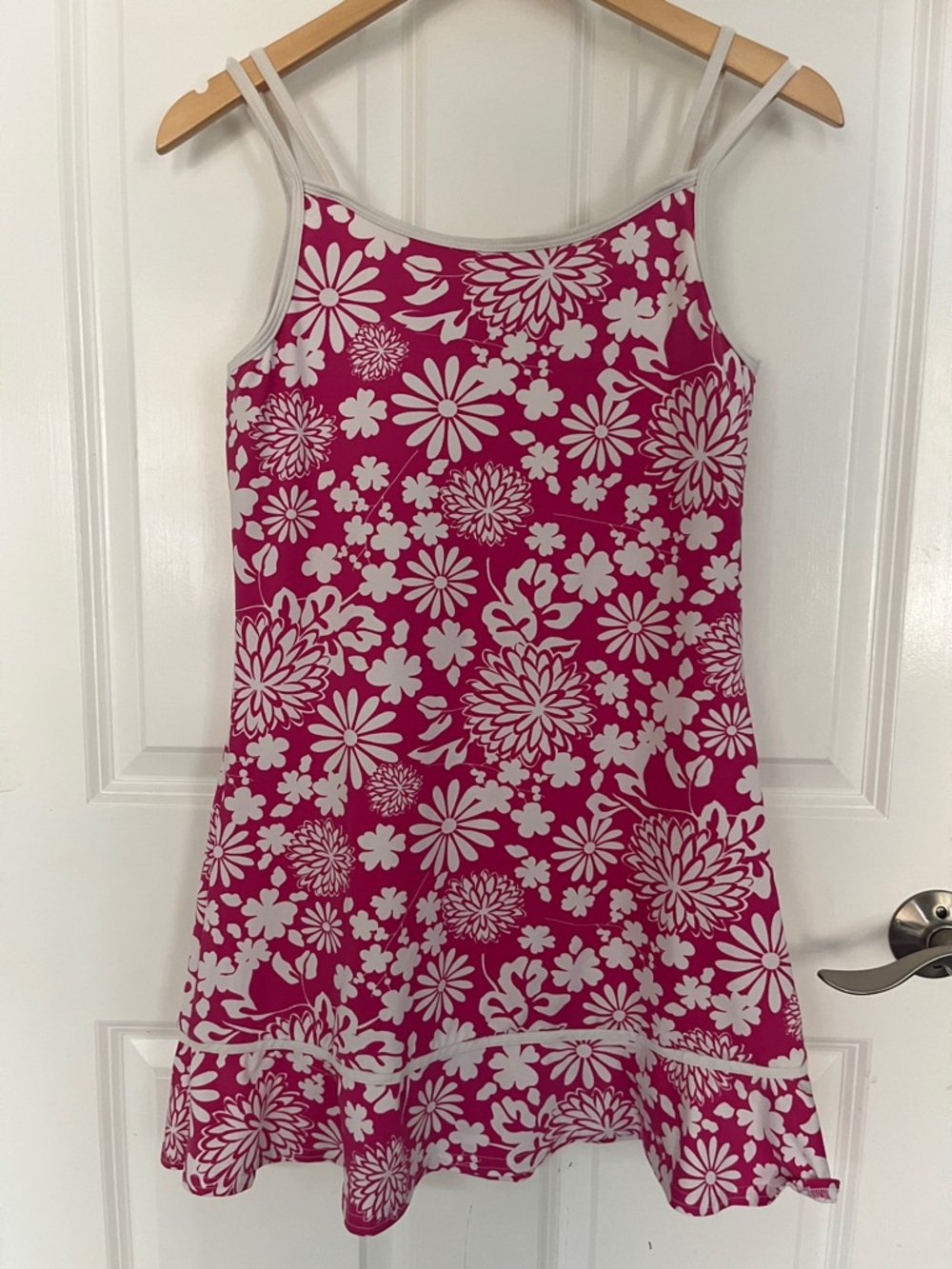 Vintage Floral tennis Mini Dress